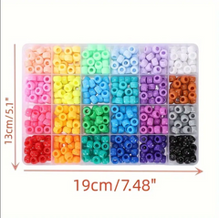Pony Beads Kandi Set (1000pcs)