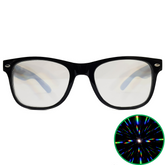 Black Diffraction Glasses