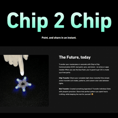 Futuristic Lights SE Atom Motion Reactive LED Gloves