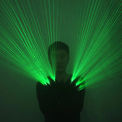 Green Laser Gloves (Performer Grade)