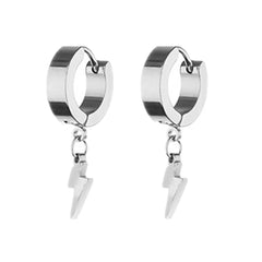 Silver Bolt Earrings