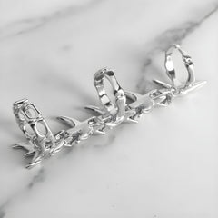 Silver Skeletor Ring (Adjustable)