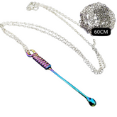 Twist Spoon Charm Necklace