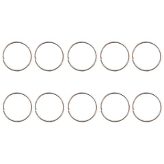 Silver Hair Rings