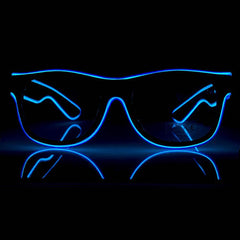 Blue LED Glasses