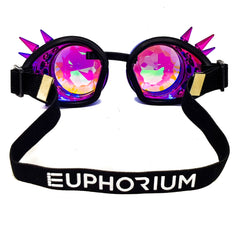 Galactic Steampunk Kaleidoscope Goggles