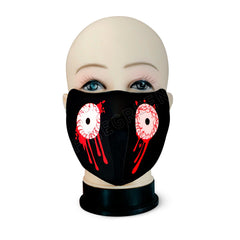 Bloodshot LED Mask (Sound Activated)