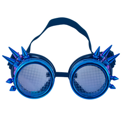 Galactic Steampunk Spiral Diffraction Goggles