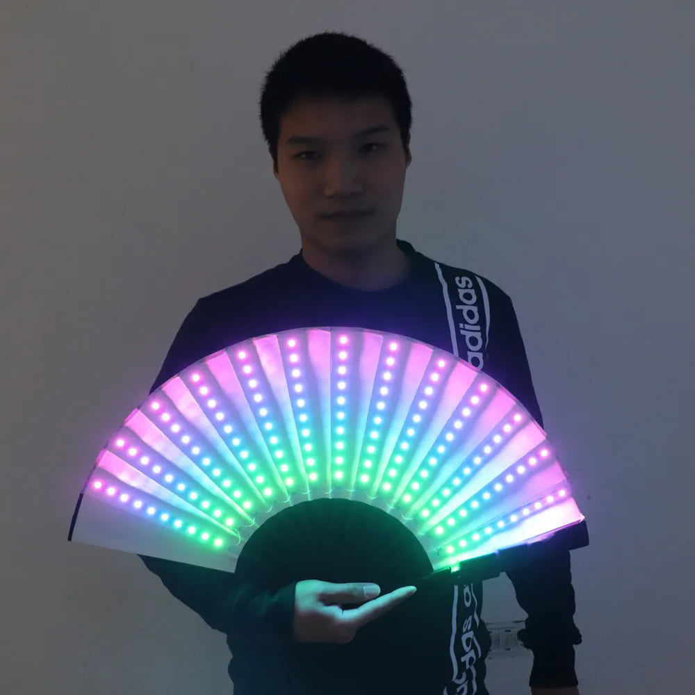 LUXE LED RGB Hand Fan