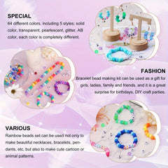 Pony Beads Kandi Set (2400pcs)