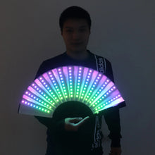 Load image into Gallery viewer, LUXE LED RGB Hand Fan