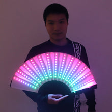 Load image into Gallery viewer, LUXE LED RGB Hand Fan
