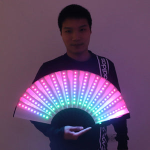 LUXE LED RGB Hand Fan