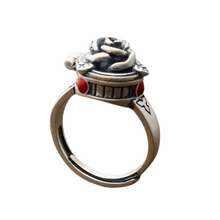 Load image into Gallery viewer, Adjustable Flower Bump Ring