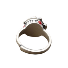 Load image into Gallery viewer, Adjustable Flower Bump Ring