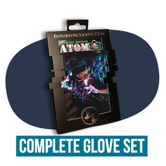 Futuristic Lights SE Atom LED Gloves