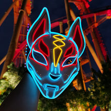 Load image into Gallery viewer, Kitsune LED Mask