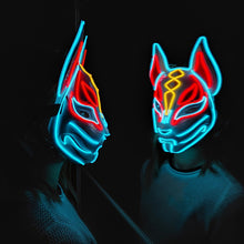 Load image into Gallery viewer, Kitsune LED Mask