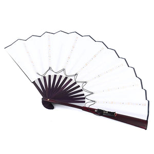 Large Green LED Hand Fan