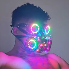 Hellion LED Goggles & Mask Set (Performer Grade)