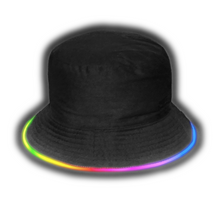 Load image into Gallery viewer, Multicolour LED Bucket Hat
