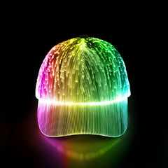 Optic Fibre LED Cap