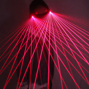 Red LED Laser Speed Dealer Glasses