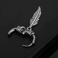 Silver Leaf Earrings