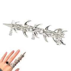 Silver Skeletor Ring (Adjustable)