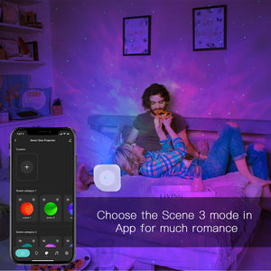 Smart Galaxy Projector (App Controlled, Music Mode & Voice Control)