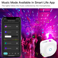 Load image into Gallery viewer, Smart Galaxy Projector (App Controlled, Music Mode &amp; Voice Control)