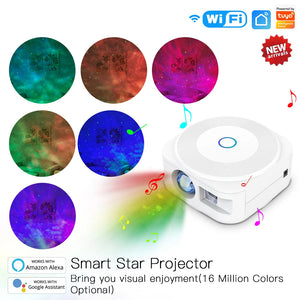Smart Galaxy Projector (App Controlled, Music Mode & Voice Control)
