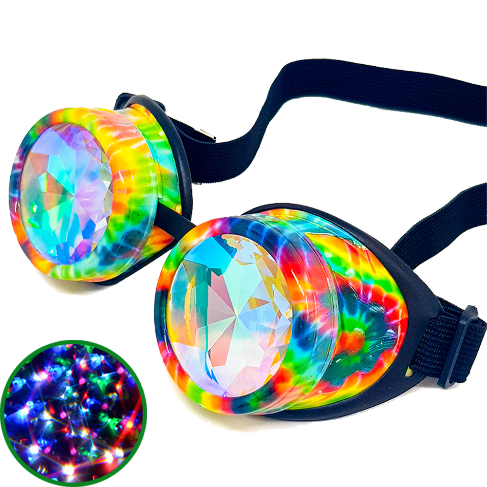 Kandi Swirl Kaleidoscope Goggles V2