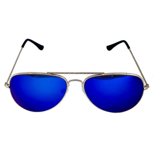 Blue Aviator Diffraction Glasses