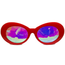 Load image into Gallery viewer, Red Clout Kaleidoscope Glasses
