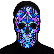 Load image into Gallery viewer, Skull Candy LED Sound Reactive Mask