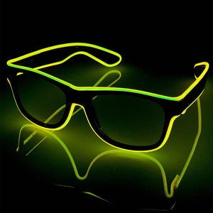 Yellow LED Glasses