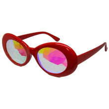 Load image into Gallery viewer, Red Clout Kaleidoscope Glasses