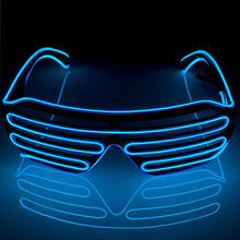 Load image into Gallery viewer, Blue LED Shutter Glasses