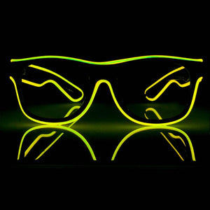 Yellow LED Glasses