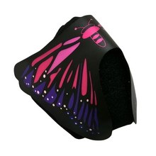 Load image into Gallery viewer, Magenta Butterfly LED Sound Reactive Mask