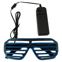 Load image into Gallery viewer, Blue LED Shutter Glasses