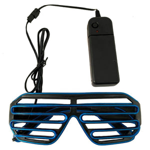 Blue LED Shutter Glasses