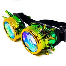 Load image into Gallery viewer, Straya Steampunk Kaleidoscope Goggles V2