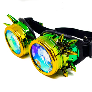Straya Steampunk Kaleidoscope Goggles V2
