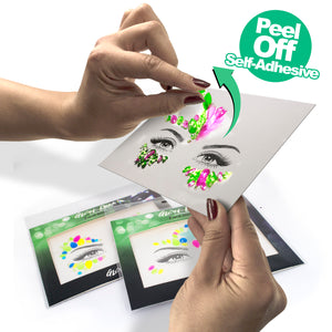 Glow In The Dark Princess Face Gems