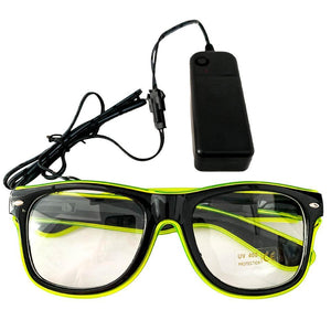 Green LED Glasses