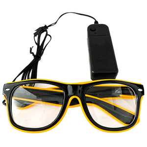 Yellow LED Glasses