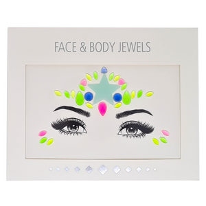 Glow In The Dark Princess Face Gems