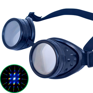 Black Diffraction Goggles